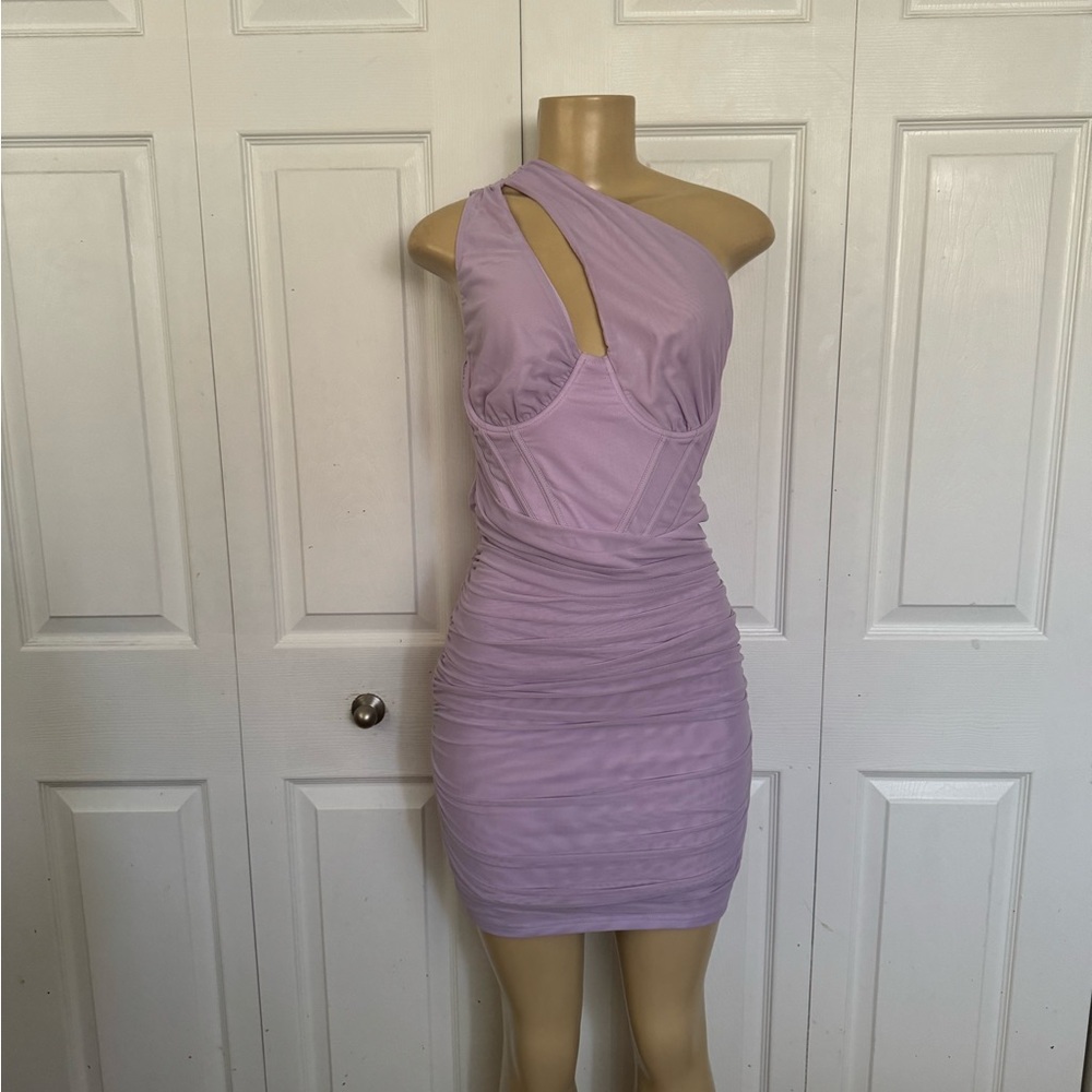 Lilac corset dress NWT